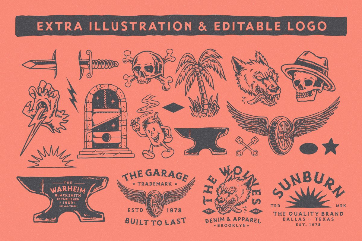 Marclane Extras Font Family Free Download Marclane Extras Font