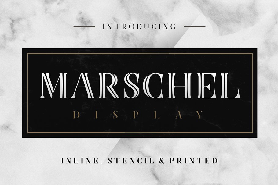 Marschel Display Font