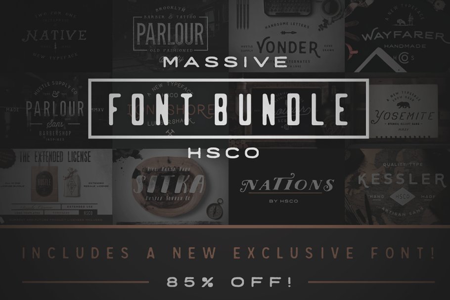 Massive Bundle Font