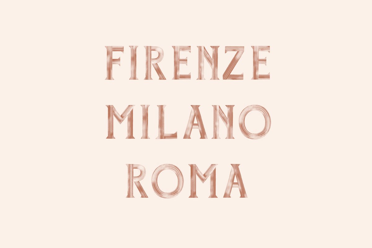 Mattina Sera SVG Font