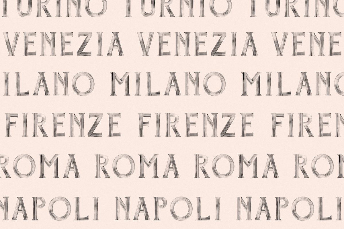 Mattina Sera SVG Font