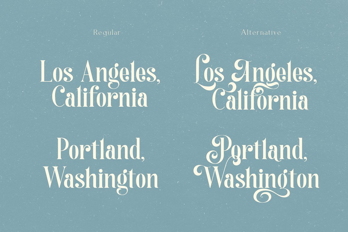 Melange Retro Serif Font