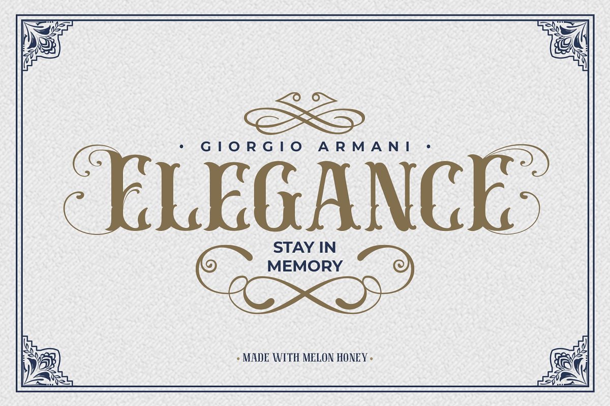 Melon Honey Typeface Font