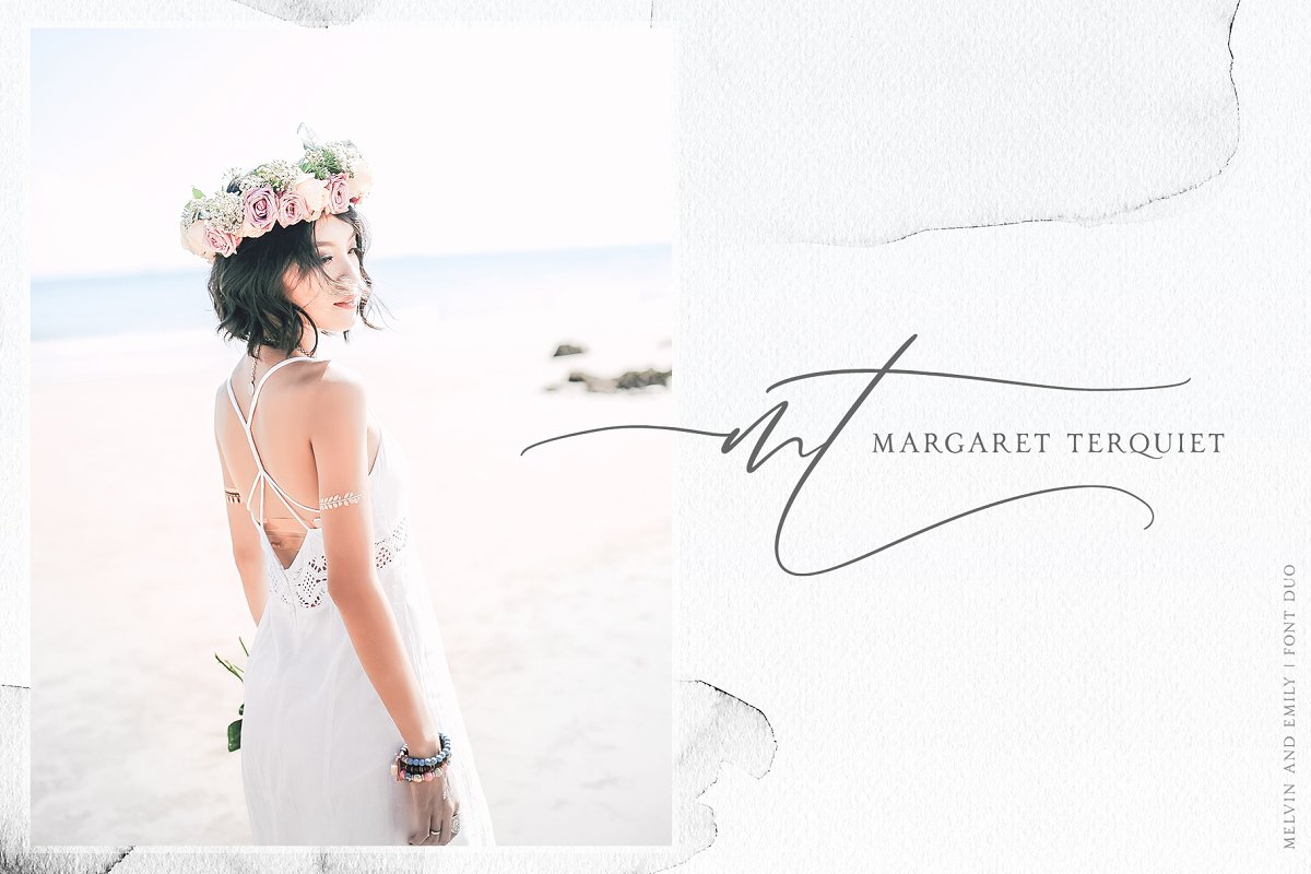 Melvin and Emily Duo Font