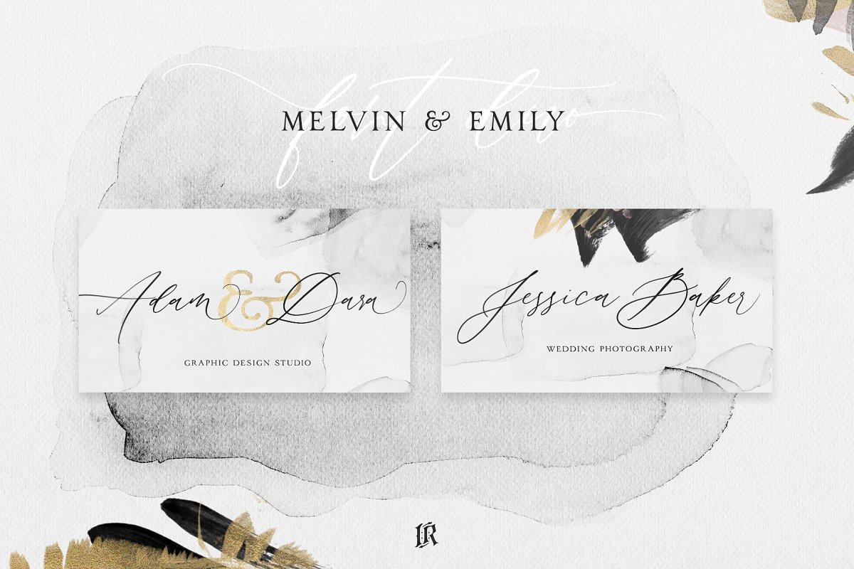 Melvin and Emily Duo Font