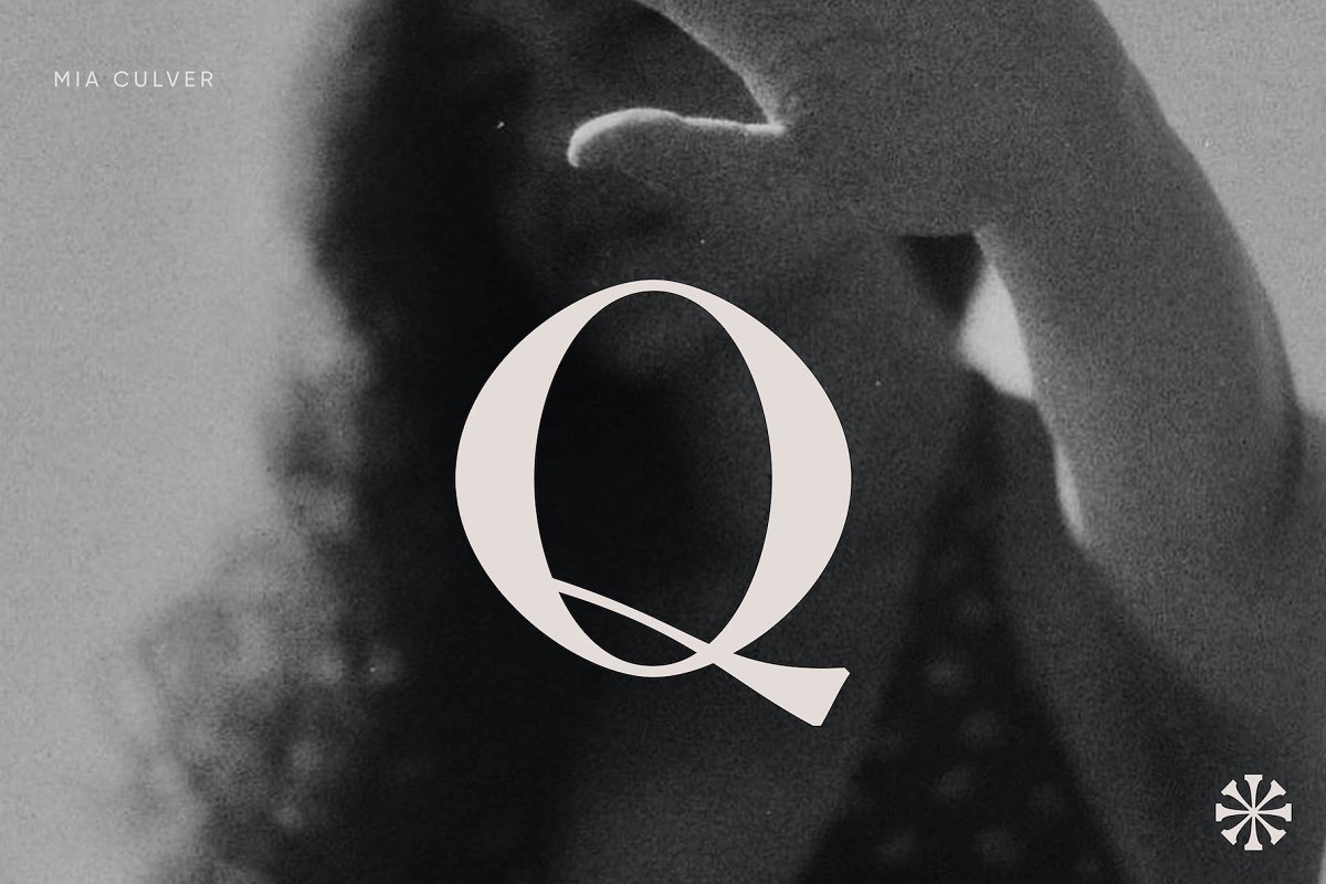 Mia Culver Cool Display Serif Font