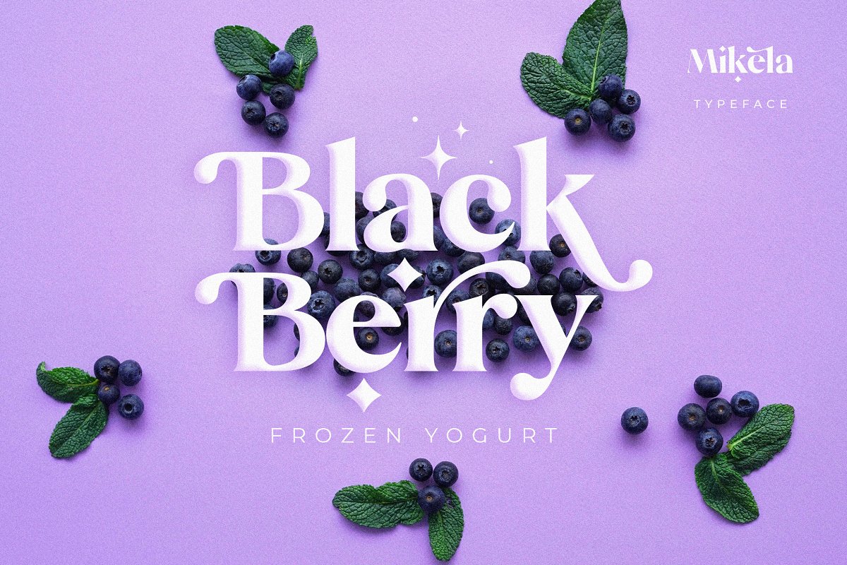 Mikela Gorgeous Typefaces Font Family Free Download Mikela Gorgeous Typefaces Font