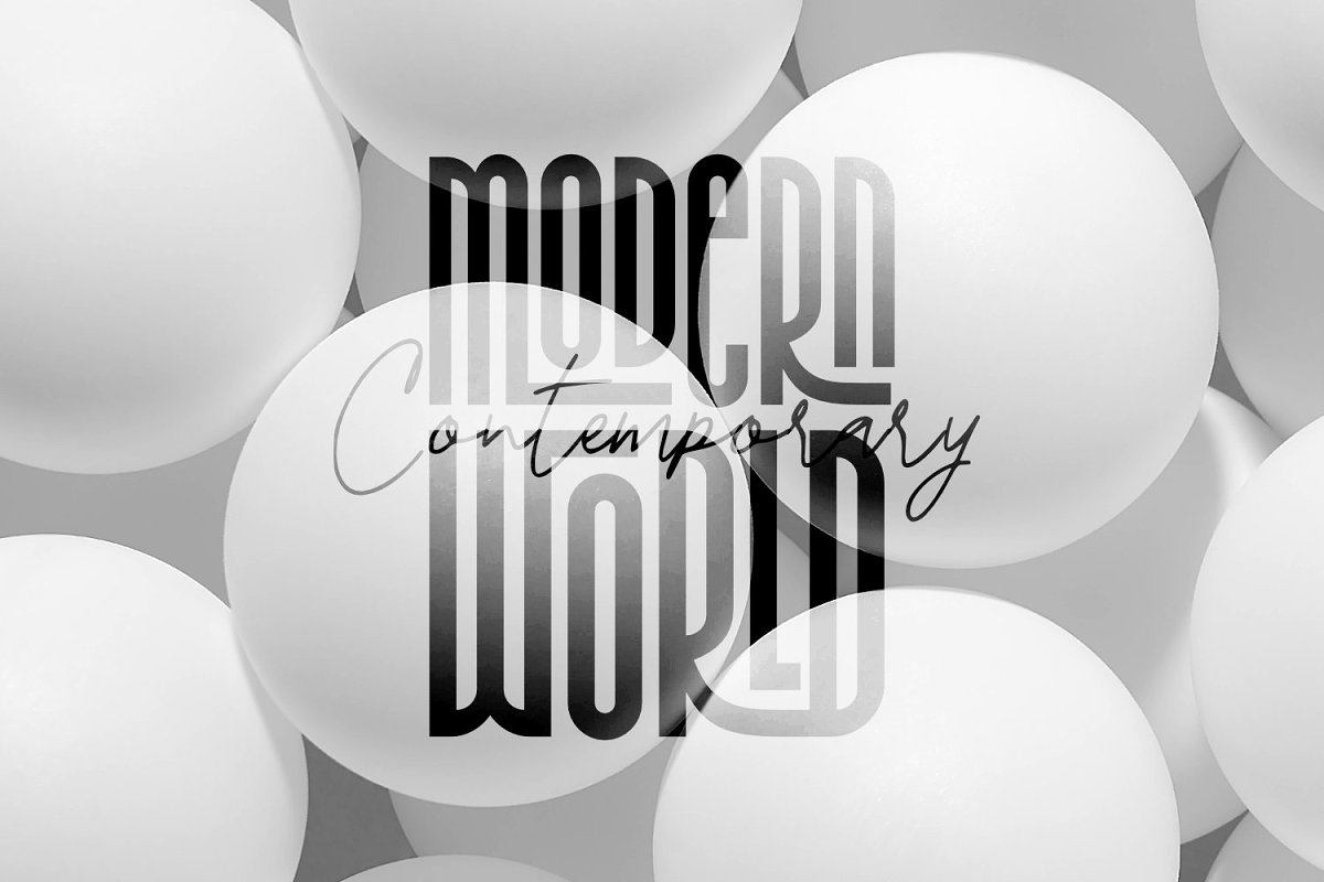 Milleniapolis Futuristic Type Font