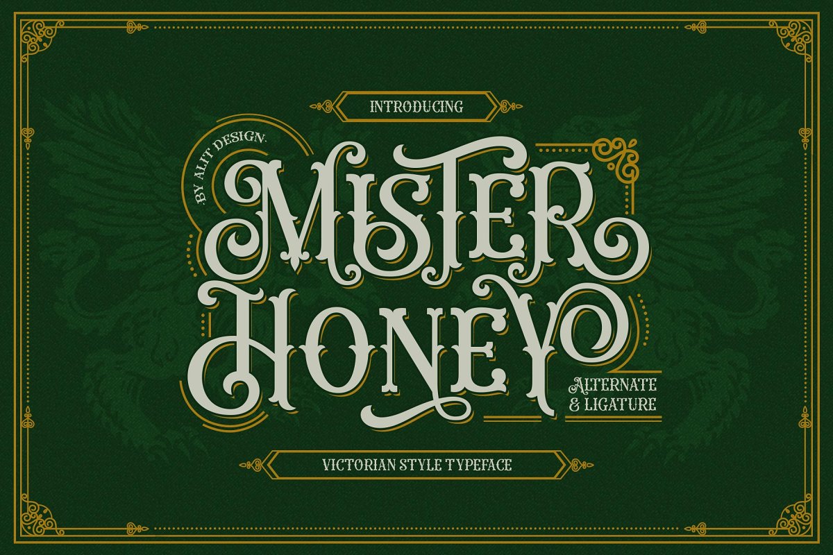 Mister Honey Typeface Font