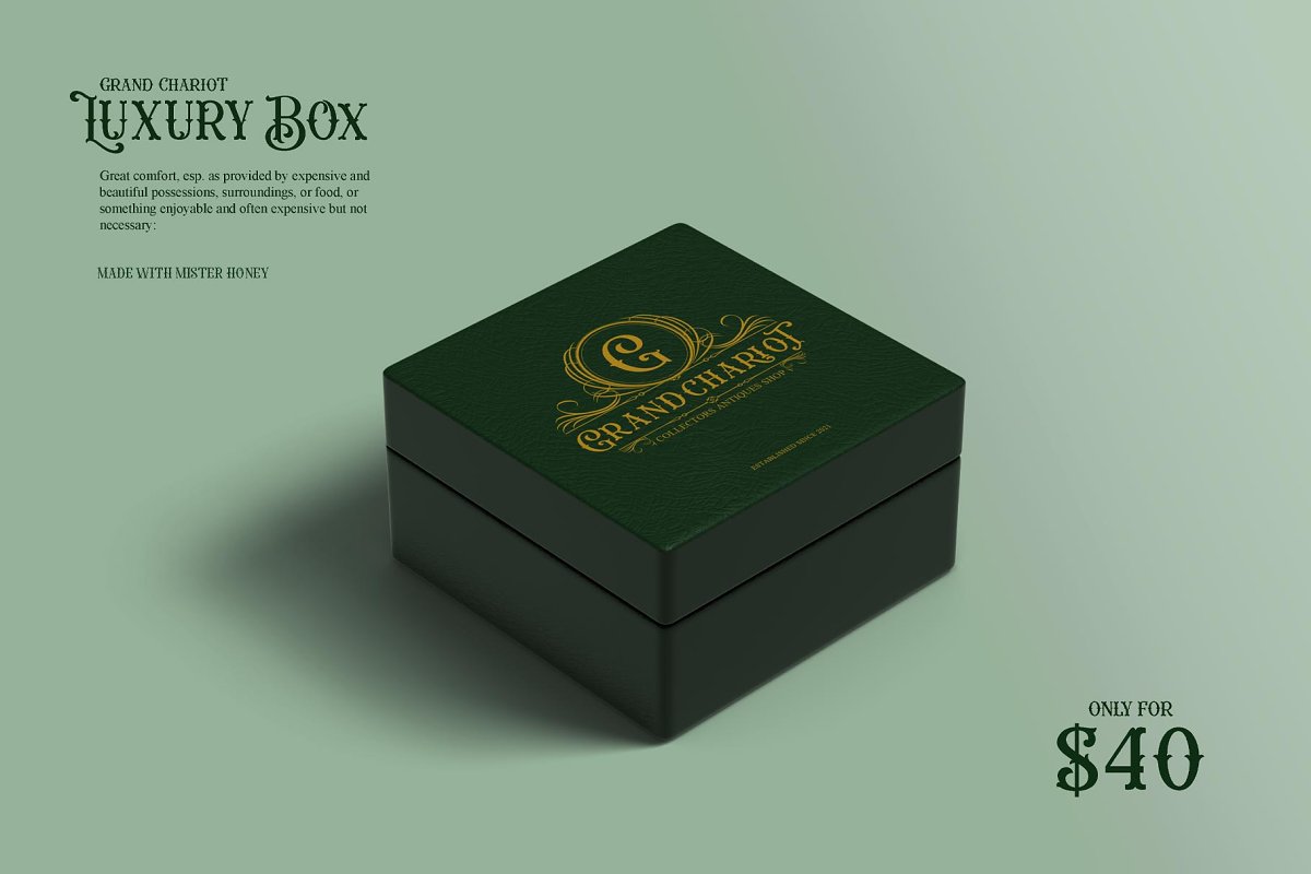 Mister Honey Typeface Font