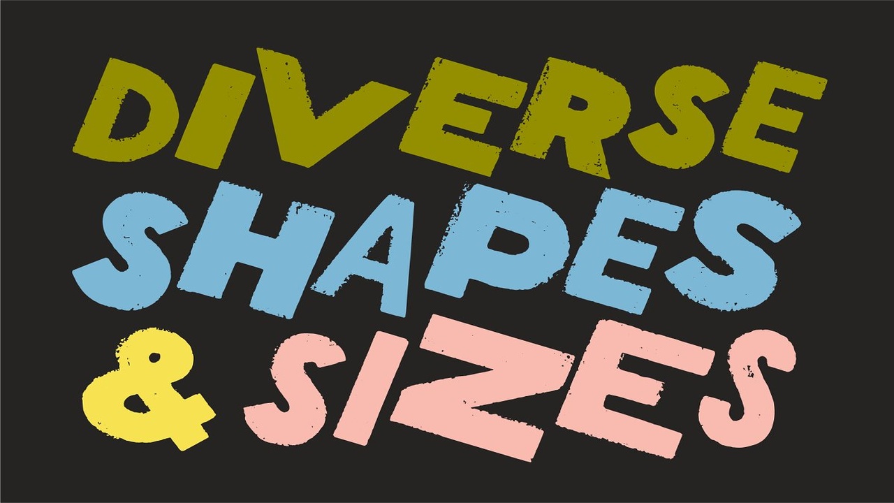 Mixed Handmade Bold Texture Font