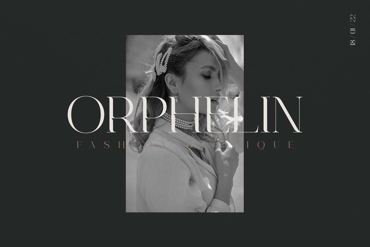 Mocktaile Modern Luxury Typeface Font