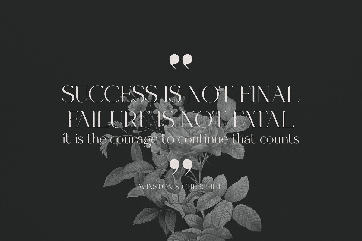 Mocktaile Modern Luxury Typeface Font