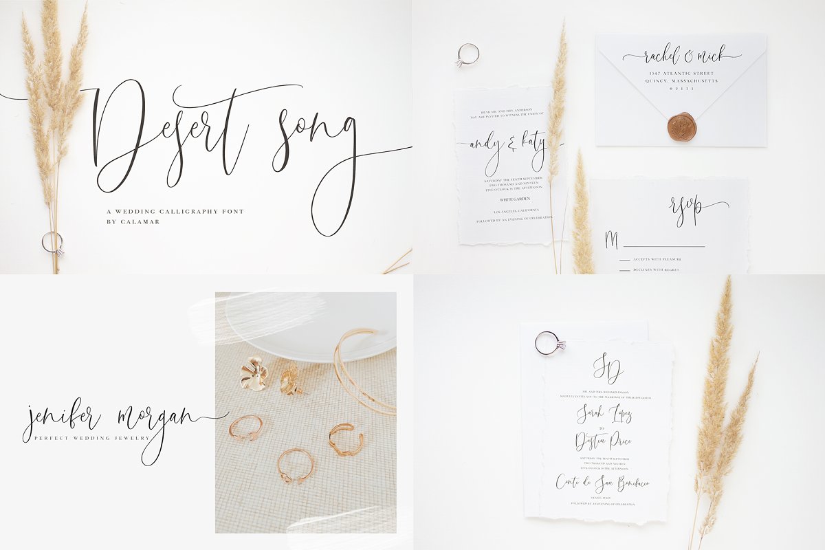 Modern Calligraphy Bundle Font