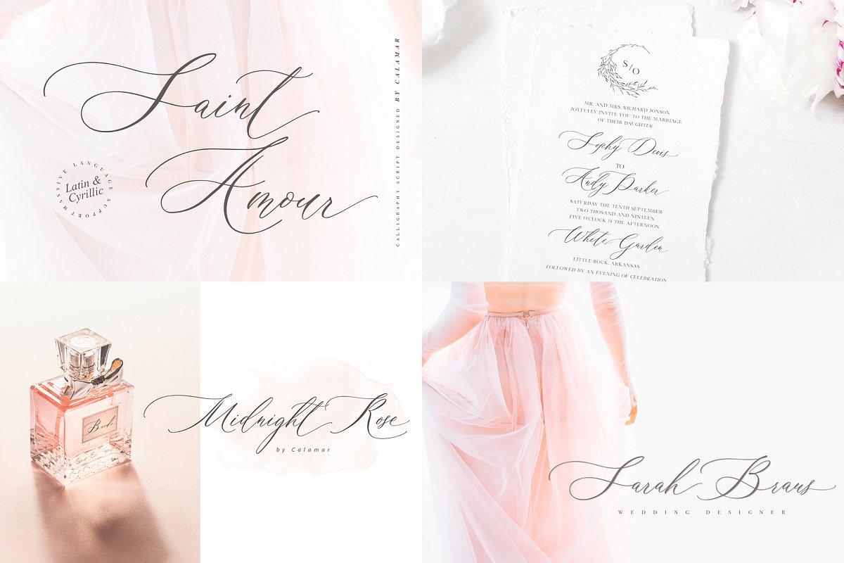 Modern Calligraphy Bundle Font