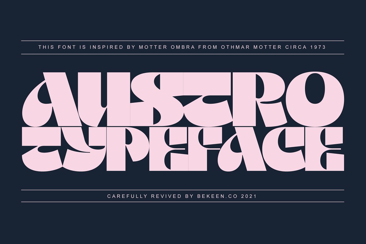 Modern Ombra Font