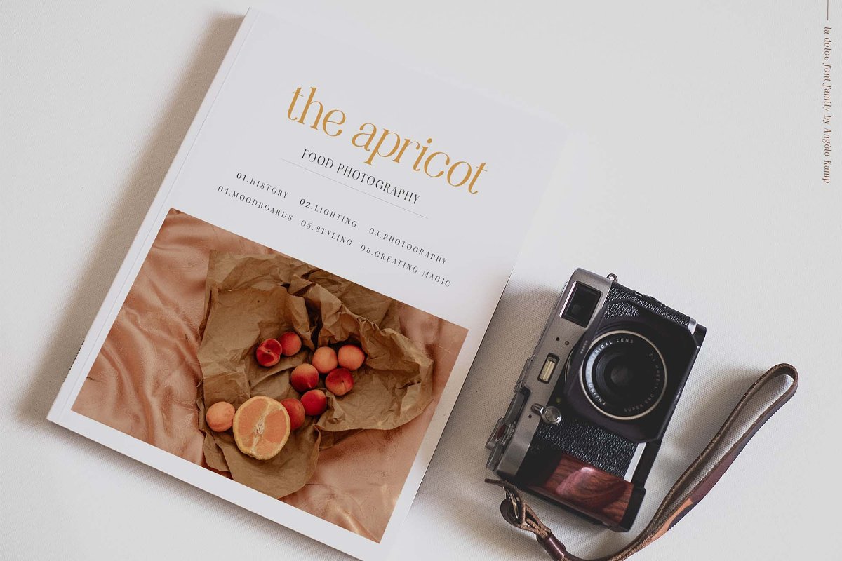 Modern serif font family La Dolce Free Download