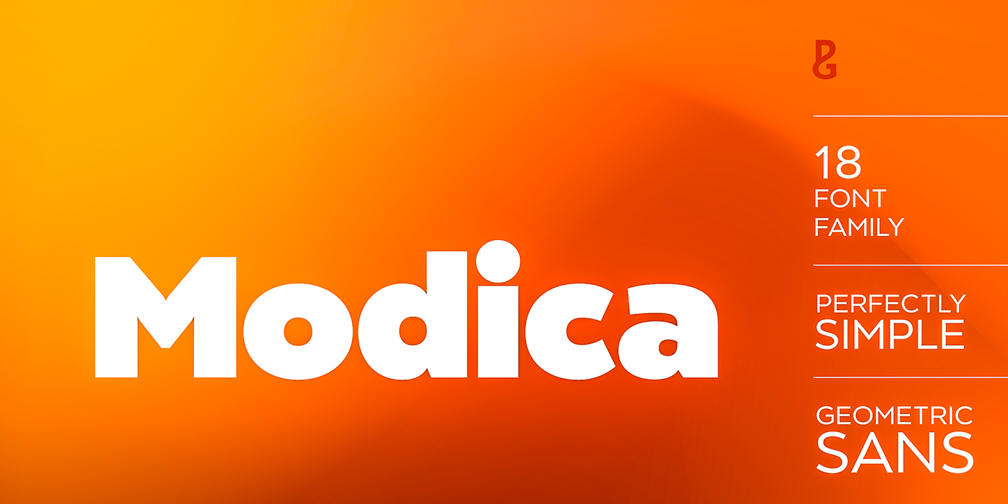Modica Font