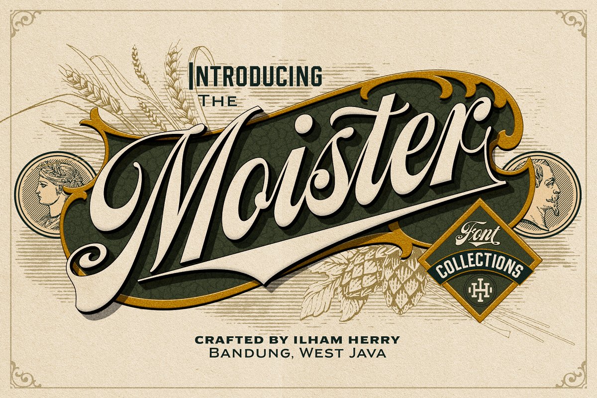Moister Collections Font