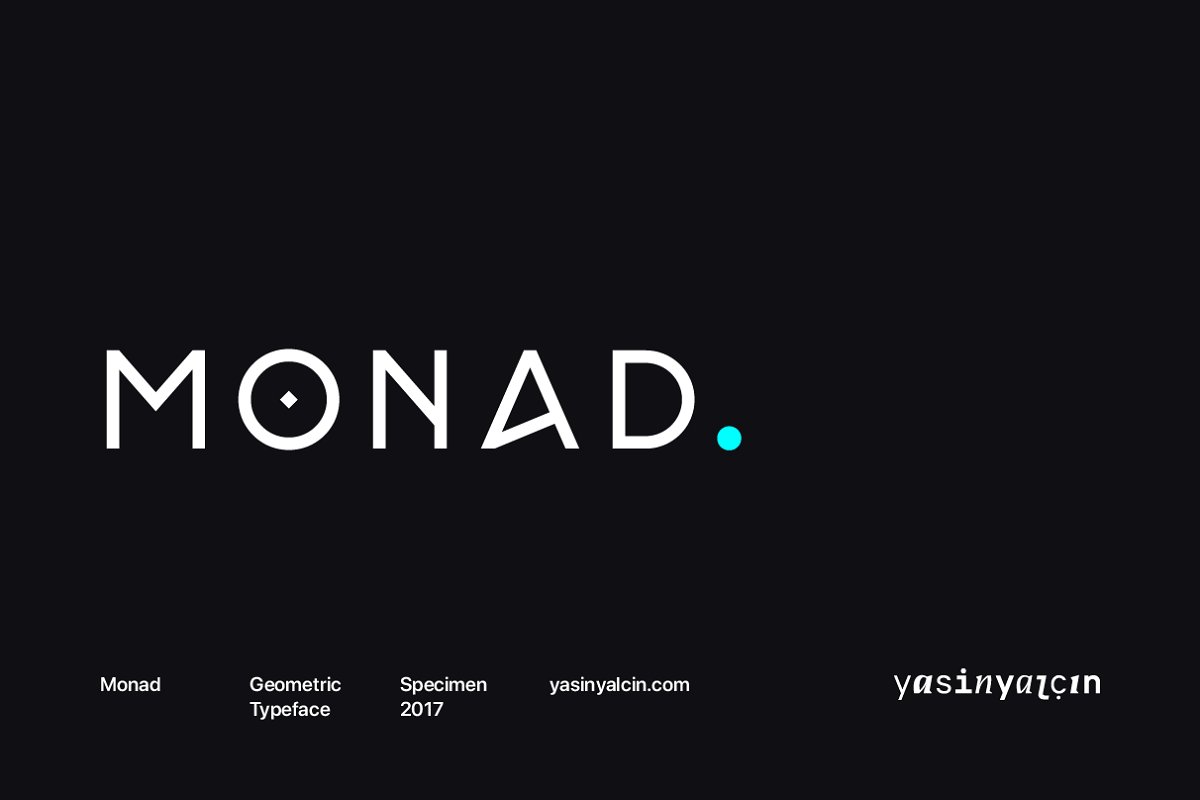 Monad Typeface Font
