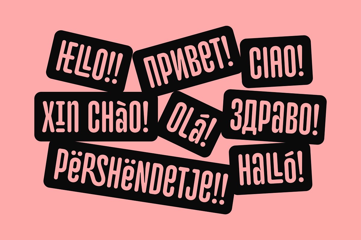 Monologue Rounded Font