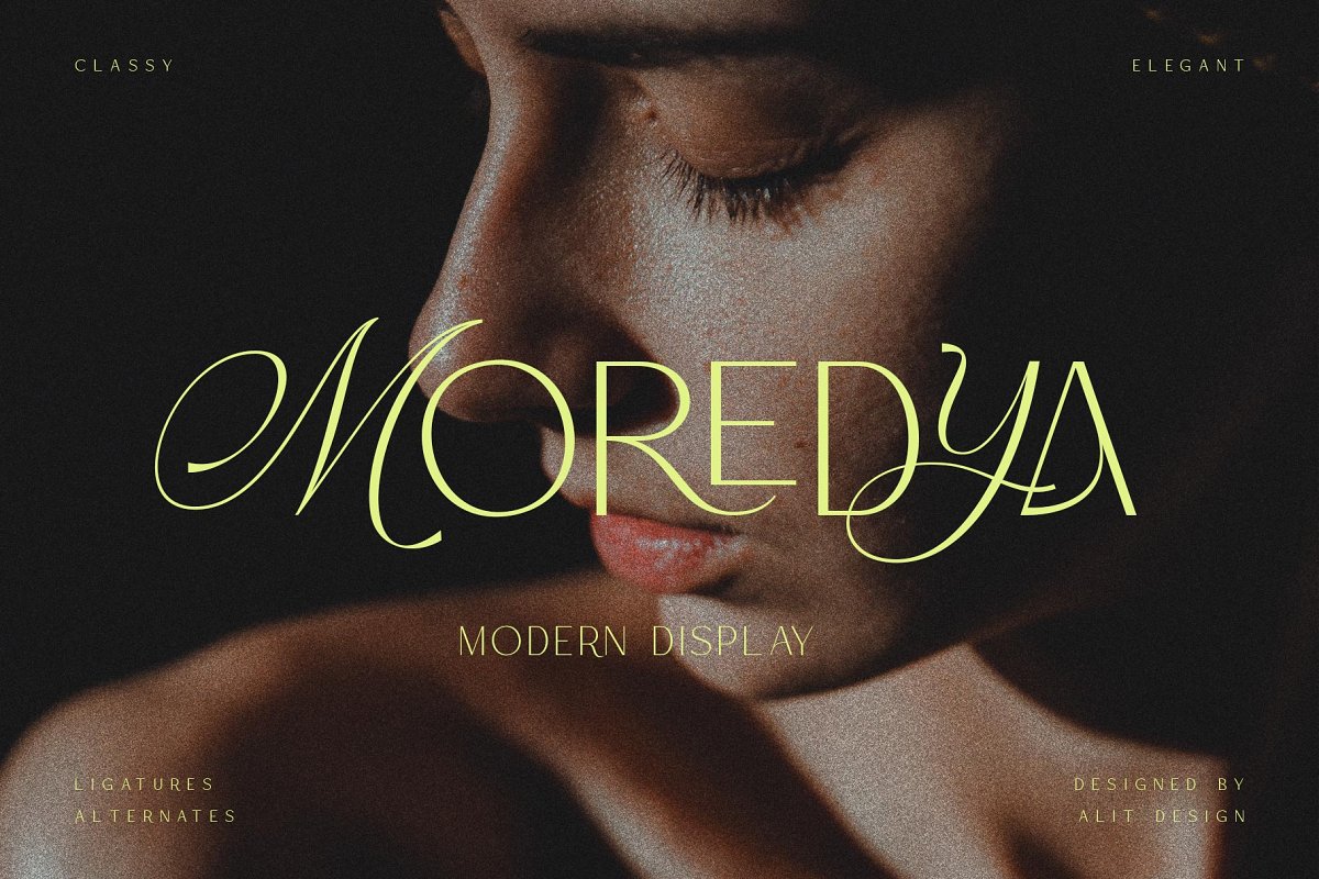 Moredya Typeface Font