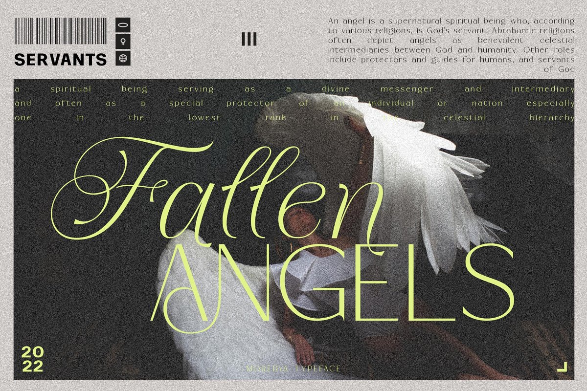 Moredya Typeface Font