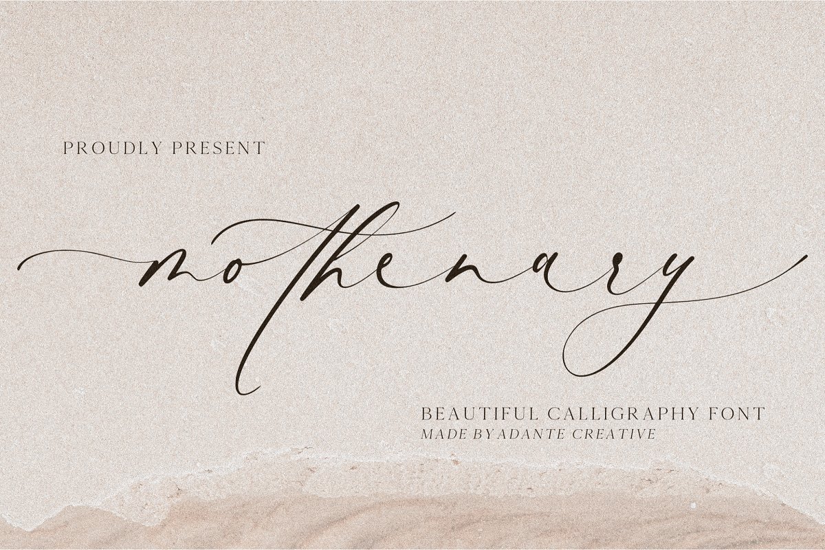 Mothenary Font Free Download