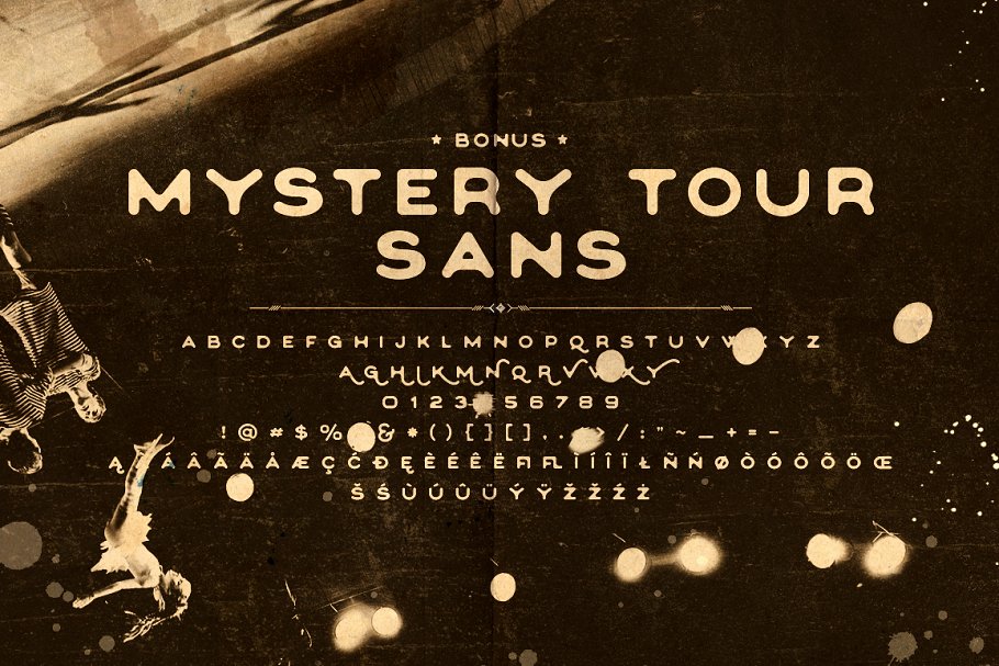 Mystery Tour Display Font Free Download