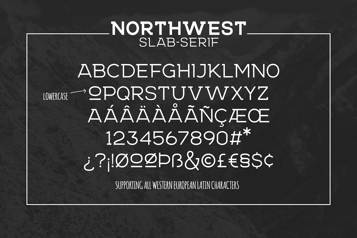 NORTHWEST RETRO MODERN FAMILY Font