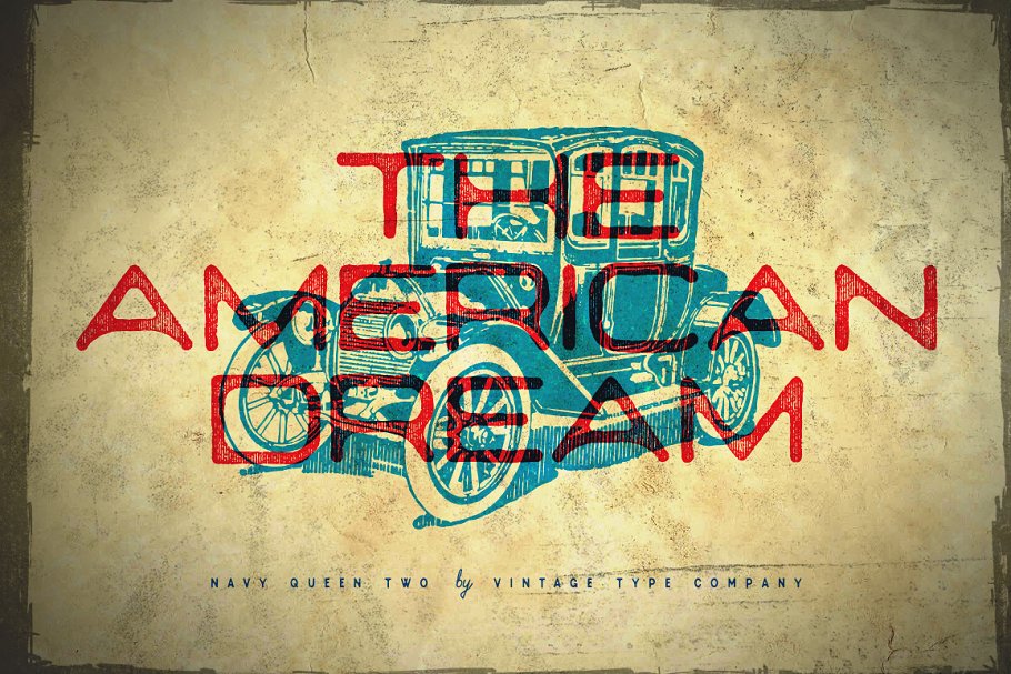 Navy Queen Display Font Free Download