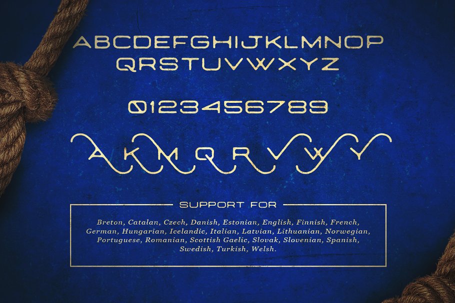 Navy Queen Display Font Free Download