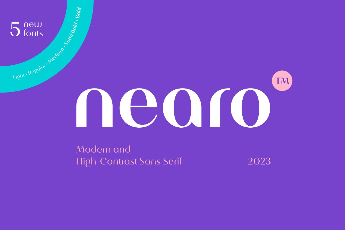 Nearo Font Family Free Download