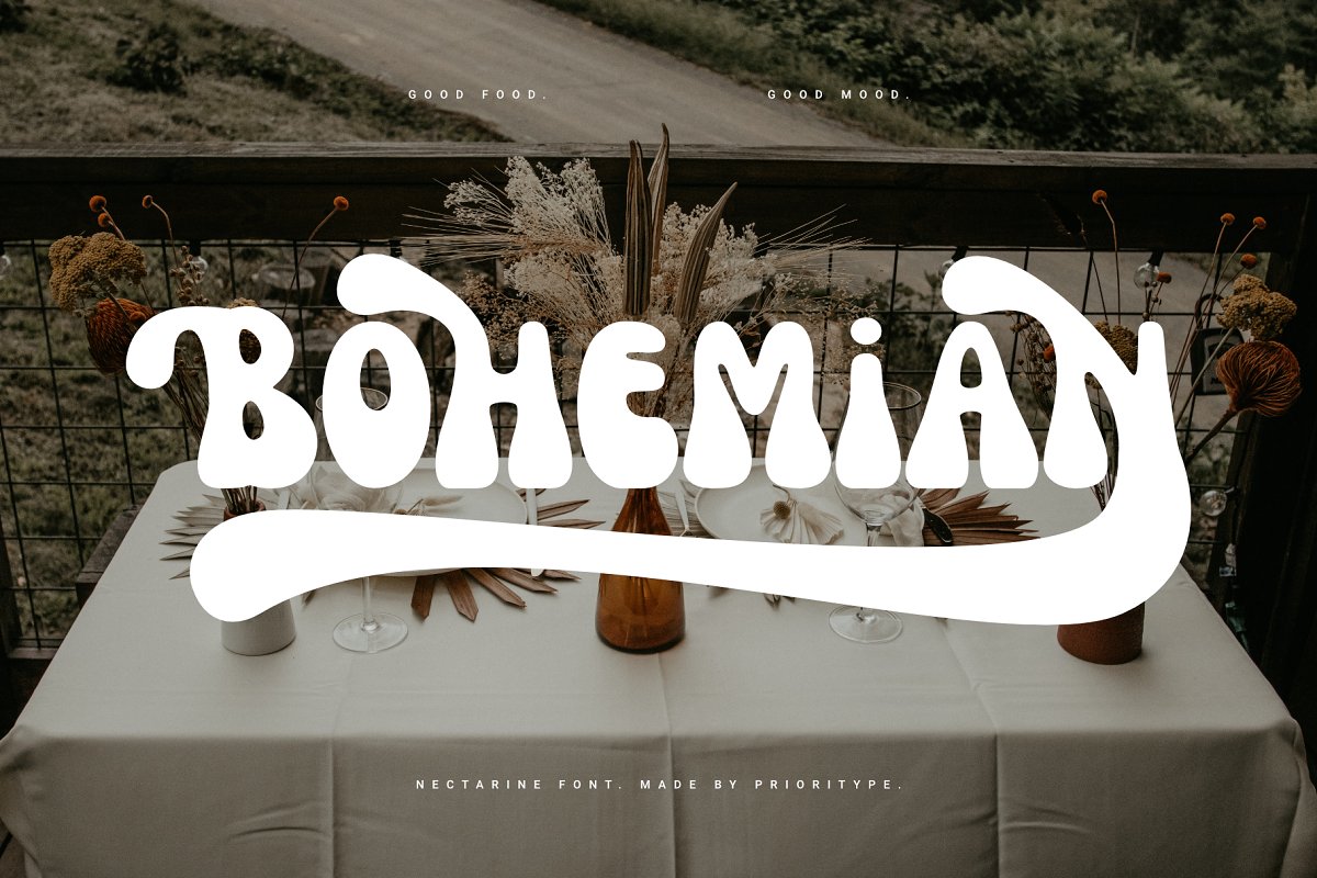 Nectarine   Display Font Free Download