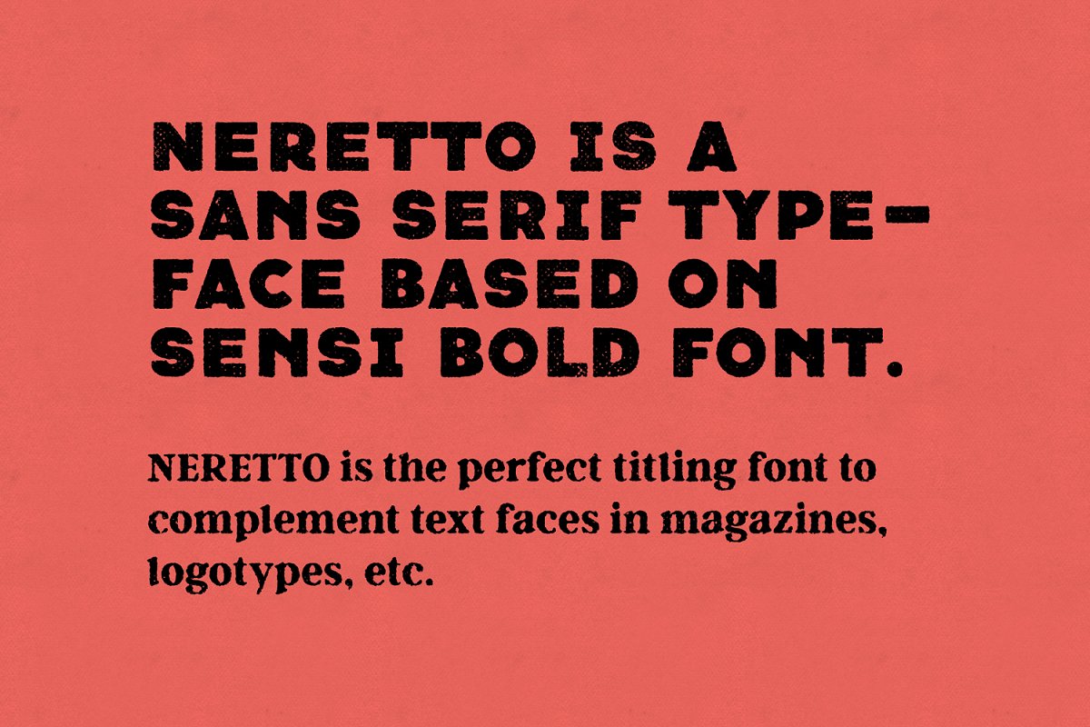 Neretto Sans Font Free Download