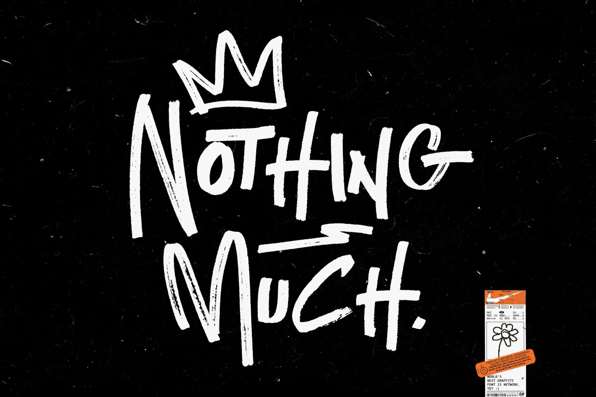 Network and Extras Updated Font