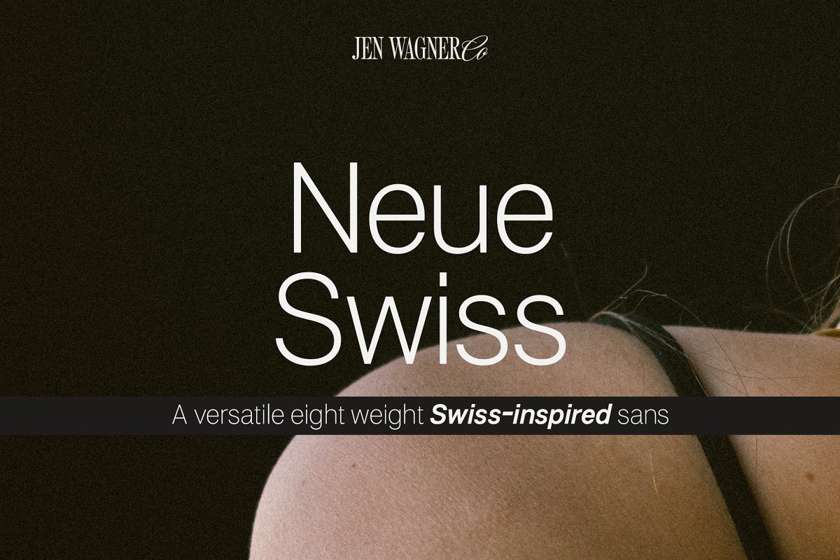 Neue Swiss | 8 Weight Swiss Sans Font Free Download