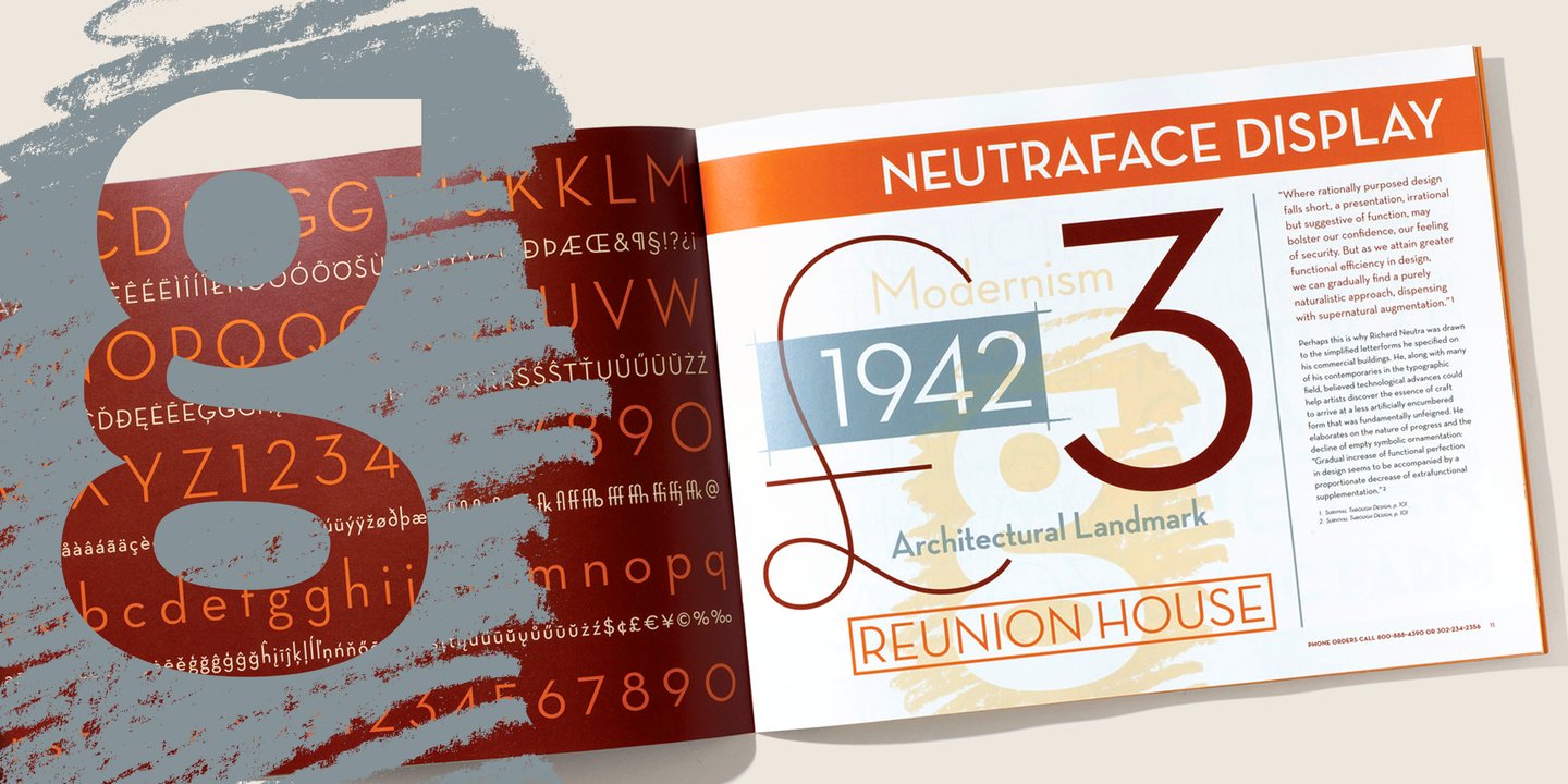 Neutraface Display Font