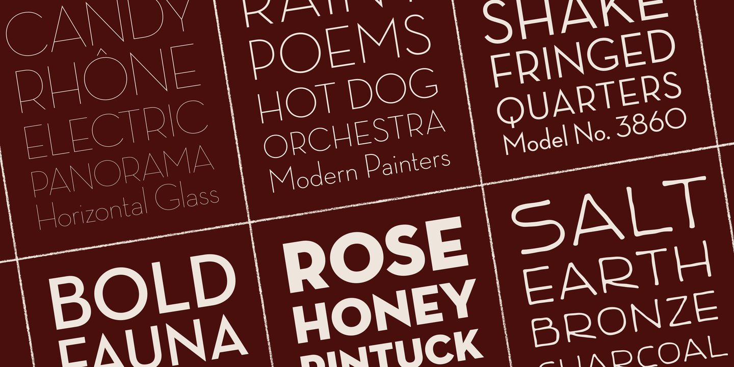 Neutraface Display Font