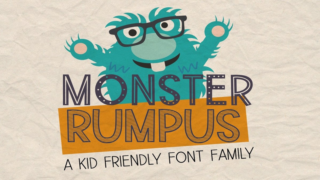New Monster Rumpus Font