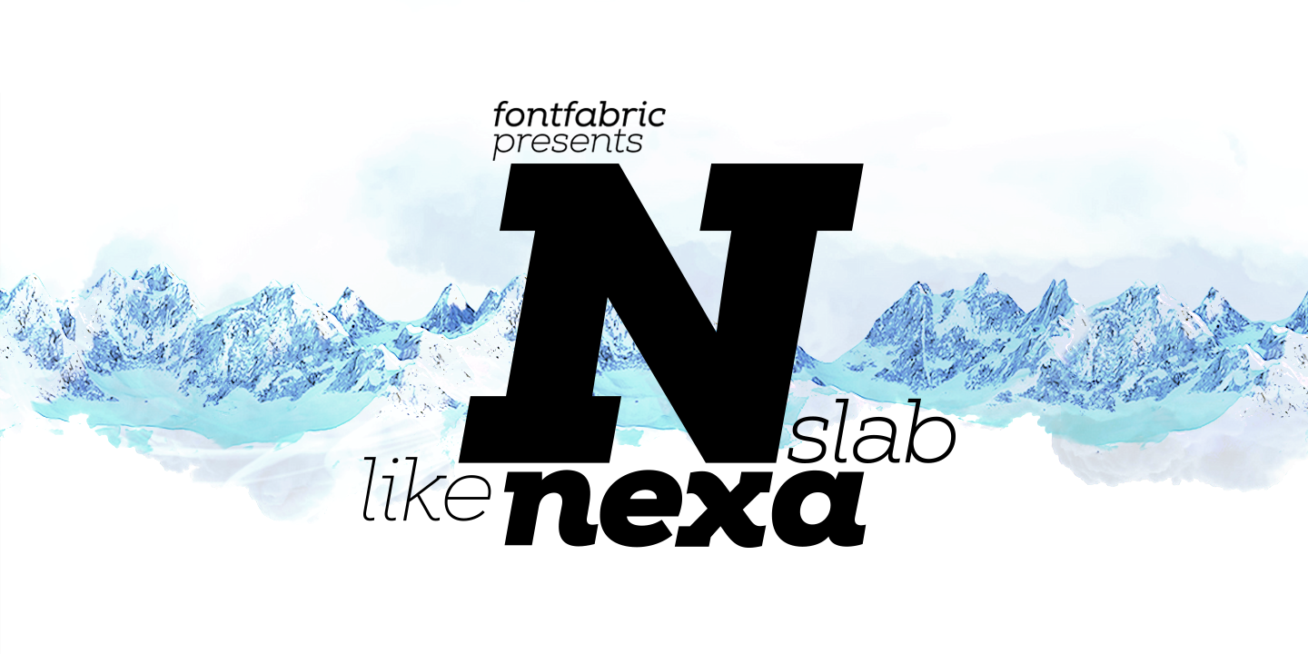 Nexa Slab Font