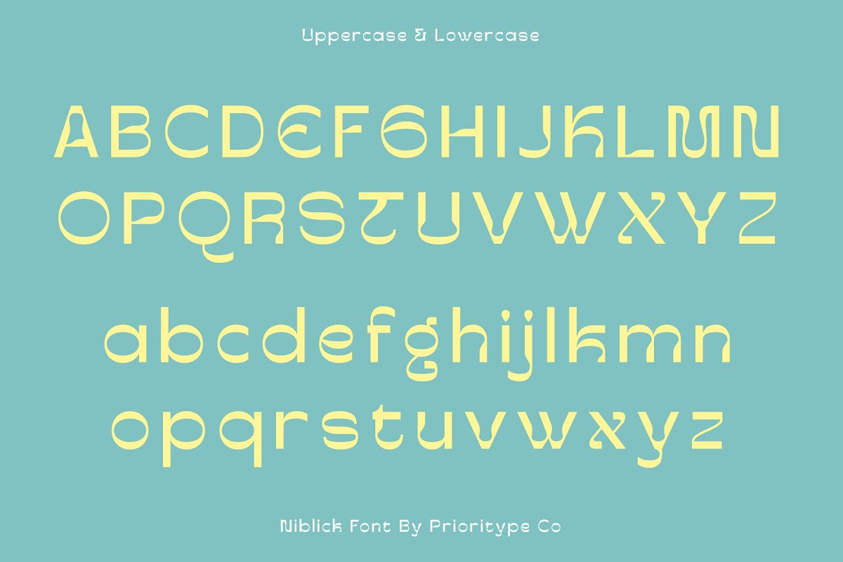 Niblick Display Font