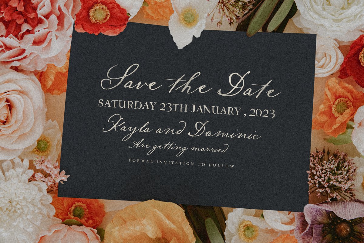 Nightingale Script Font