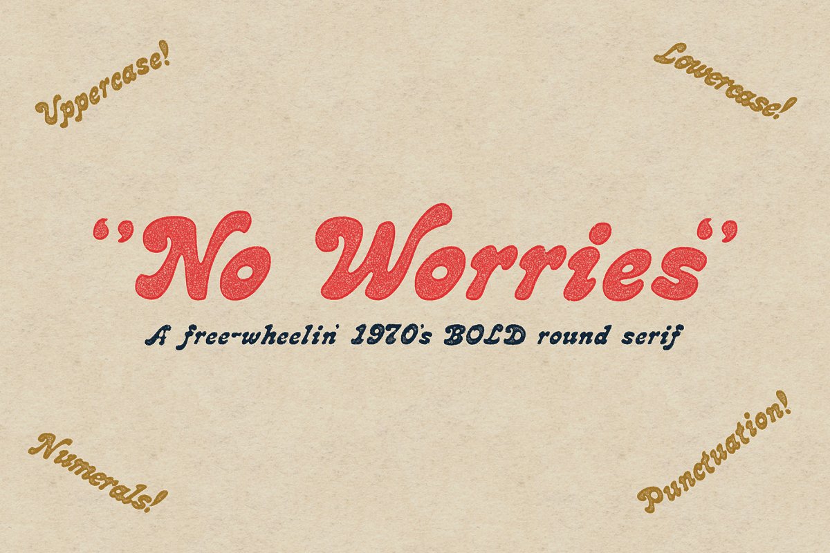 No Worries Font