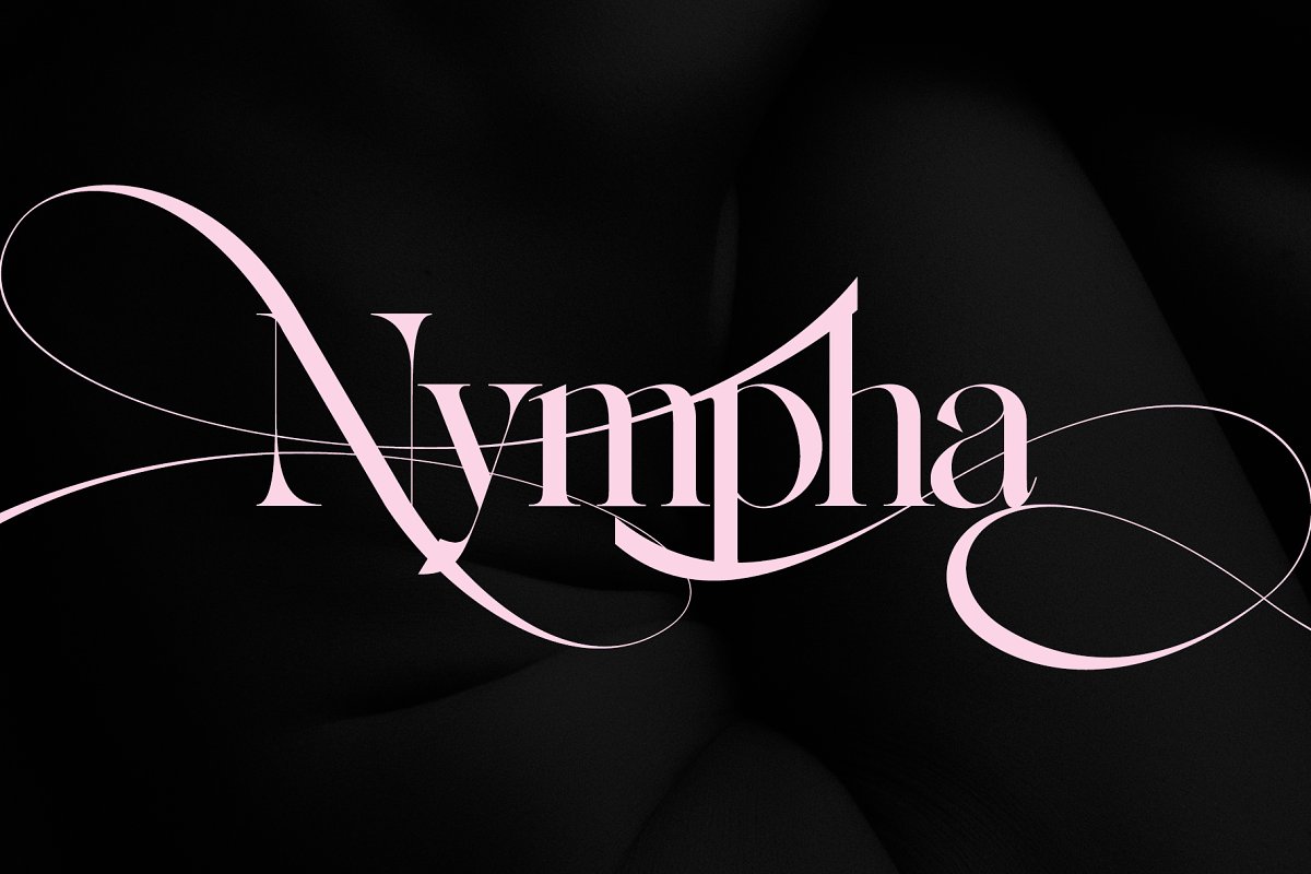 Nympha Luxurious Font   Regular Free Download