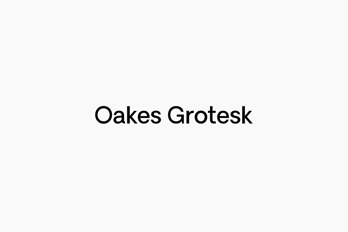 Oakes Grotesk   Full Family Font Free Download
