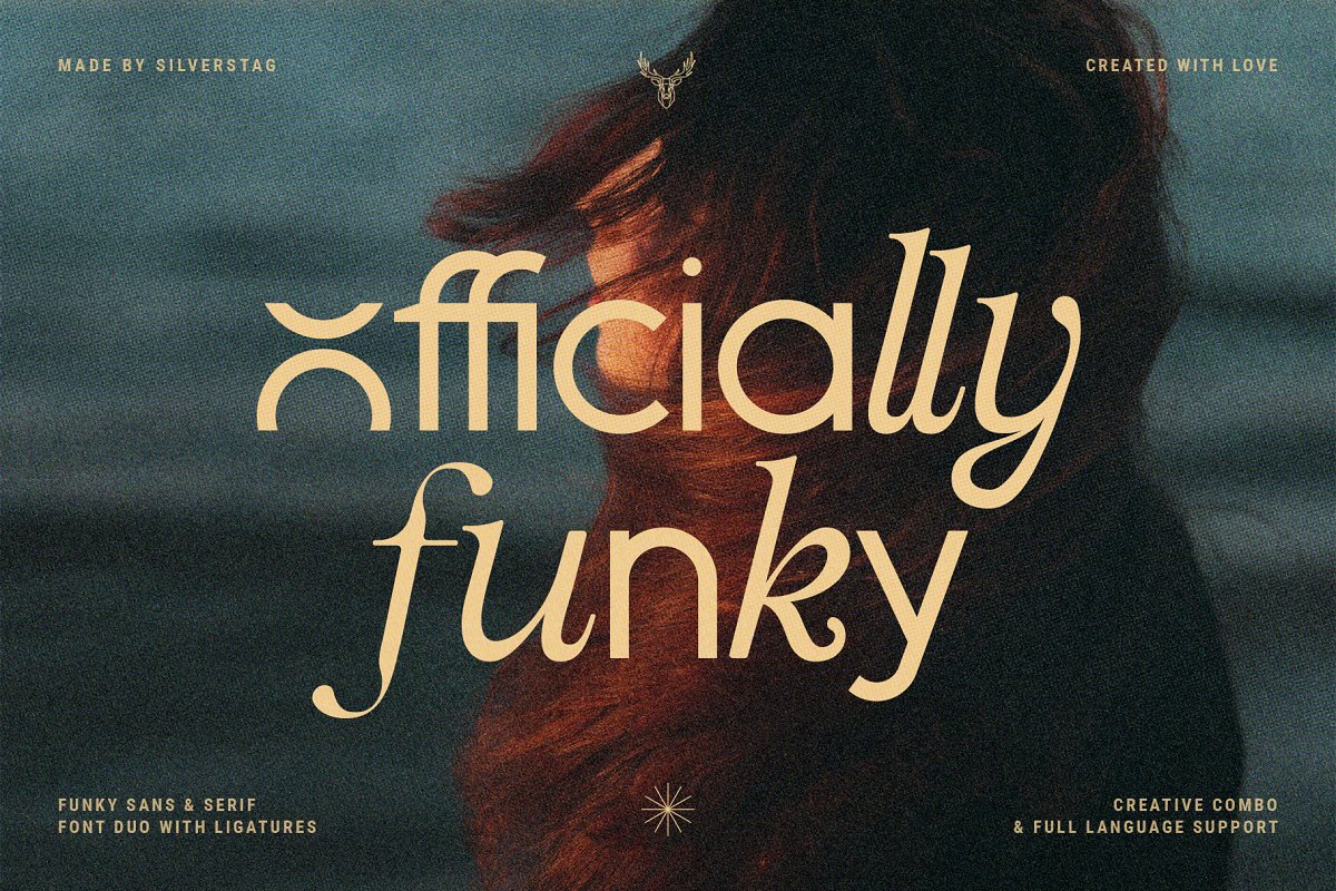 Officially Funky   Modern Font Duo Free Download