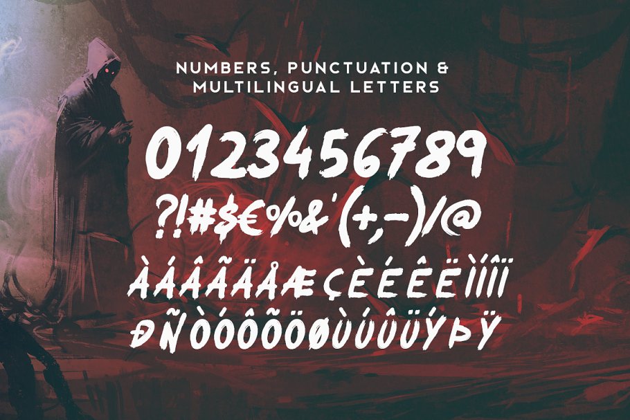 Okami Brush Font