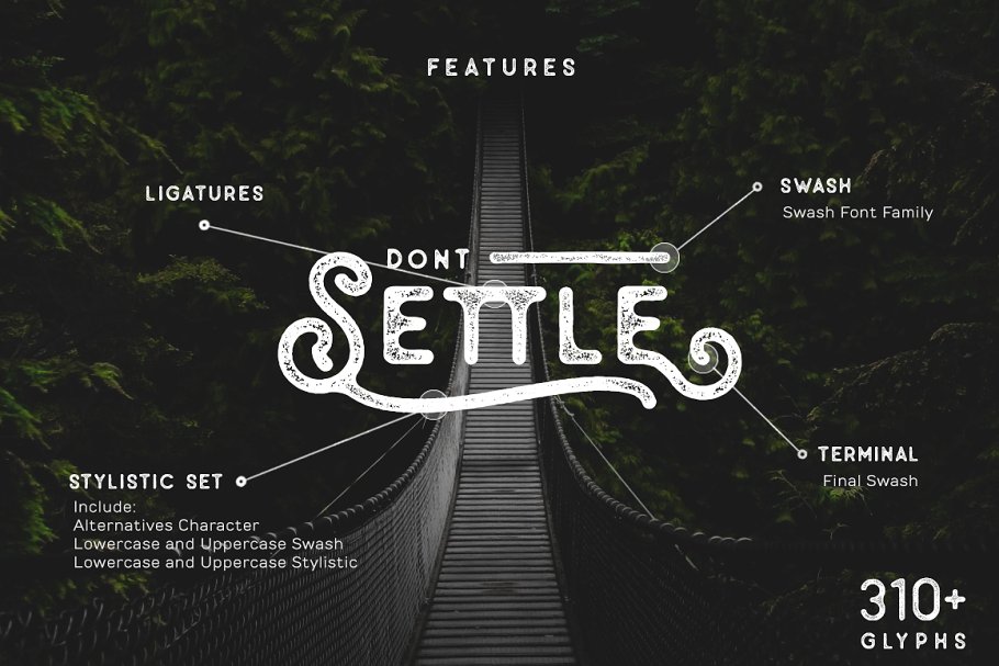 Old Pines Vintage Type Font