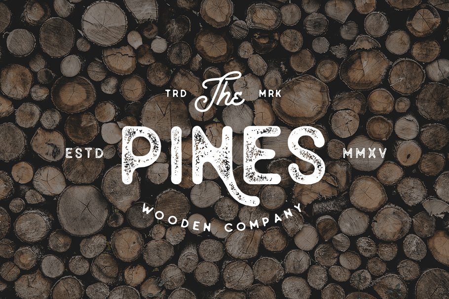 Old Pines Vintage Type Font